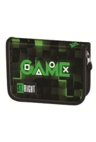 Piórnik dwuklapkowy bez wyposażenia Green Game