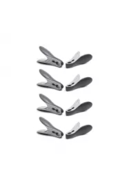 Klamerki do bielizny 149405 czarne, białe