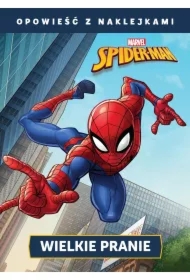 Wielkie pranie. Marvel Spider-Man. Opowieść z naklejkami
