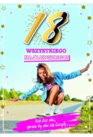 Karnet Urodziny 18