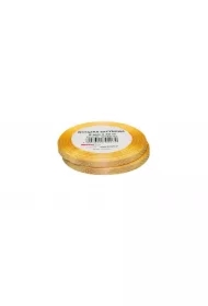 Wstążka satynowa w kropki beżowa