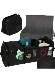 Organizer do bagażnika duża torba do samochodu z odblaskami