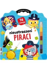 Kolorowanka z kredką. Nieustraszeni piraci