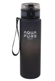 Bidon Aqua Pure grey/black 600ml ASTRA