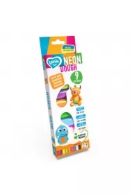 Plastelina neon 9 kolorów