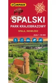 Mapa - Spalski Park Krajobrazowy 1:50 000