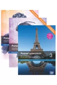 Pakiet podręczników: Ponad słowami. Część 1 i 2, Poznać przeszłość. Liceum i technikum. Klasa 3. Edycja 2024
