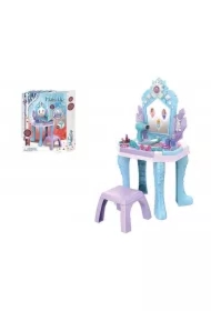 Toaletka z wyposażeniem ze stołeczkiem