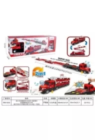 Straż pożarna+tor samochodowy z wyrzutnią