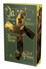 Ja, inkwizytor. Kościany galeon (barwione brzegi)