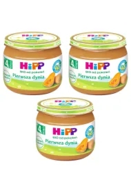 Pierwsza dynia po 4. miesiącu zestaw