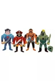 Puzzle drewniane magnetyczne 29 el. - Los Machos