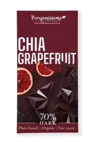 Czekolada gorzka chia - grejpfrut