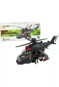 Helikopter czarny światło dźwięk