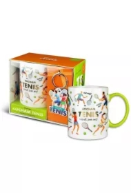 Zestaw kubek + brelok Kocham tenis