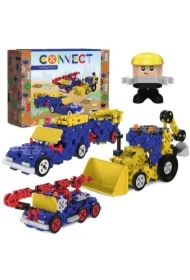  Klocki Connect - Pojazdy budowlane / SUV L