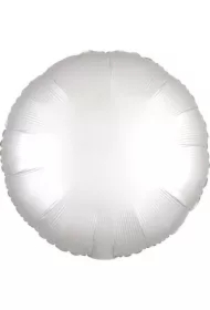 Balon foliowy Lustre biały okrągły