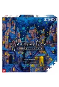 Puzzle 1000 el. Imagination: Roch Urbaniak Concert on the Chimney/Koncert na kominie