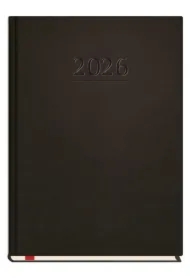 Terminarz popularny 2026 A5 tygodniowy czarny