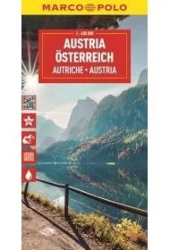 Mapa drogowa Austria 1:400 000