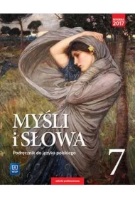 Myśli i słowa. Język polski. Podręcznik. Klasa 7. Szkoła podstawowa