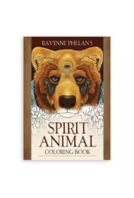 Ravynne Phelan Książka do Kolorowania Zwierzęta duchowe