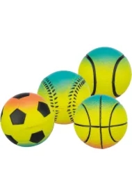 Piłki neonowe z miękkiej gumy, śr. 7 cm pływające