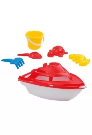Łódka + akcesoria zestaw plażowy
