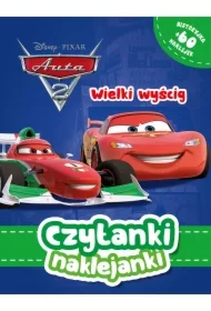 Czytanki naklejanki. Wielki wyścig. Disney Pixar Auta 2