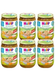 Kaszotto z warzywami i indykiem po 12. miesiącu zestaw