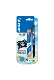 Pióro kulkowe Frixion niebieski+3 wkłady One Piece