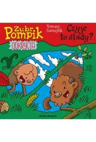 Żubr Pompik. Odkrycia T.15. Czyje to ślady?