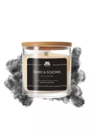 Świeca sojowa inspiracja zapachowa Black Opium