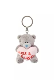 Breloczek Miś z sercem Hugs&Kisses