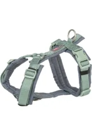 Premium trekking, szelki, dla psa, szałwiowe/grafit, XL: 80-97 cm/25 mm