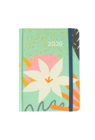 Kalendarz 2026 B6 dzienny Tropikalny