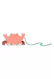 Drewniany krab do ciągnięcia