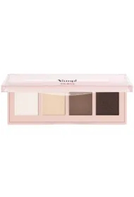 Vamp! Eyeshadow Palette paleta cieni 4 do powiek 001 Natural Matt