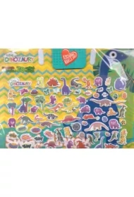 Lubię dinozaury Kocham naklejać część 1. Świat dinków