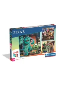 Puzzle 3x48 el. SuperColor. Pixar