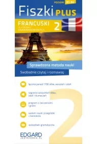 Fiszki plus. Francuski dla średnio zaawansowanych. Poziom B1-B2