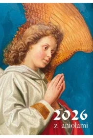 Kalendarz 2026 ścienny z aniołami