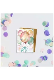 Karnet mini B8 Bukiet balonów