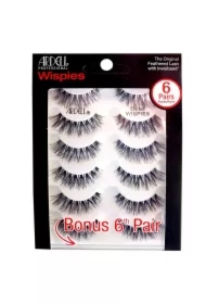 Demi Wispies 6-Pack sztuczne rzęsy na pasku Black