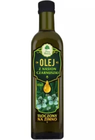 Olej z czarnuszki tłoczony na zimno