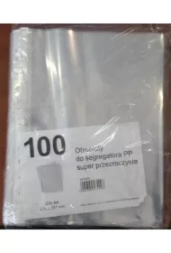 Obwoluty do segregatora A4 przezroczyste
