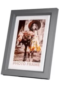 Ramka Bevel 21x29,7 4 szary