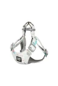 Szelki, dla psa, małe rasy, szare, S, ob.szyi 26-33cm/ob.klatki 30-43cm