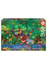 Puzzle 500 el. Dżungla