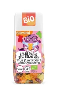 Żelki misie bez żelatyny
